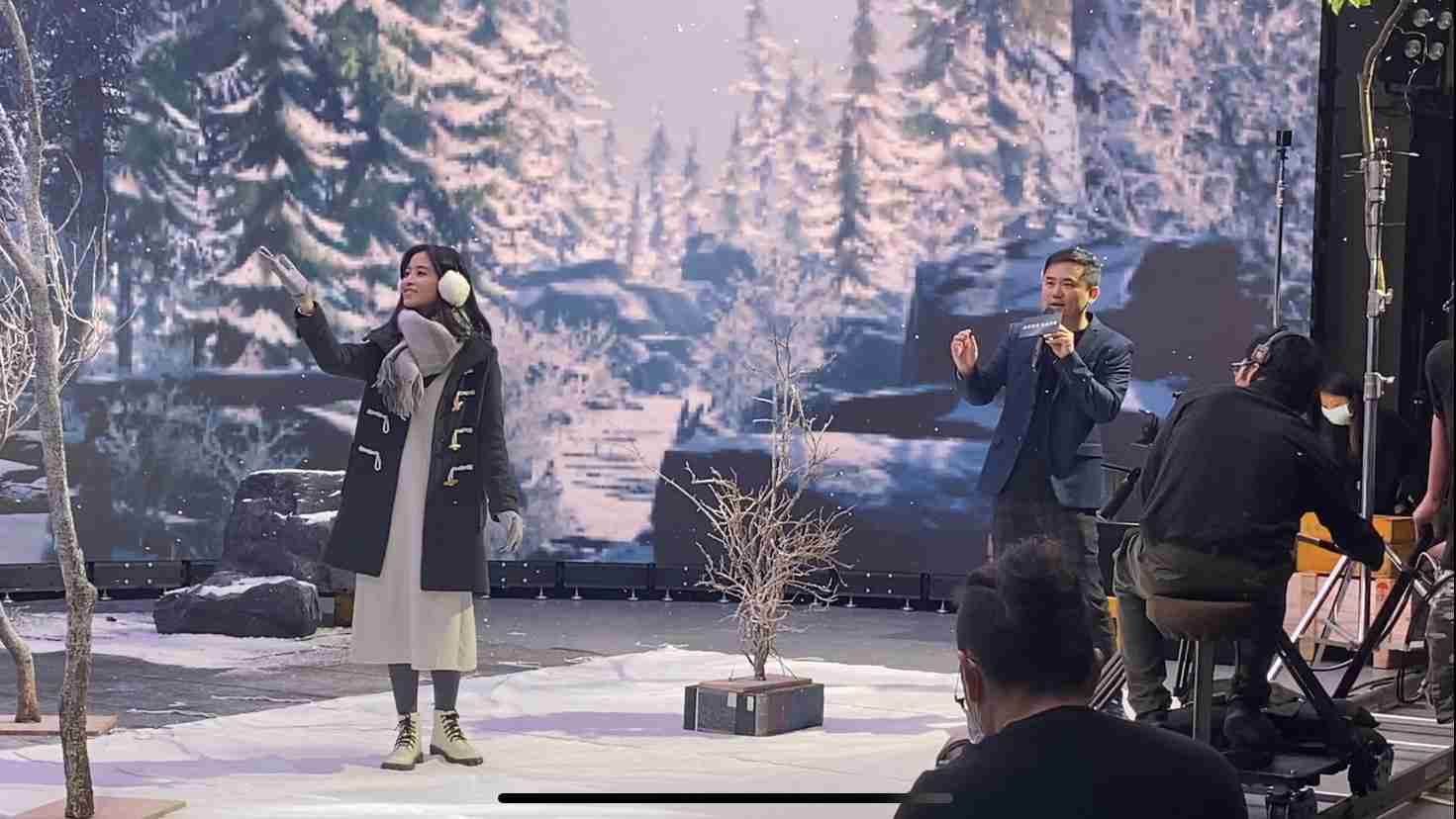 银河集团以ALED先进显屏技术，，，，与金马奖视觉特效团队“再现影像”携手合作打造LED虚拟摄影棚，，，，提供沉浸式表演体验，，并精简拍摄成本与时间