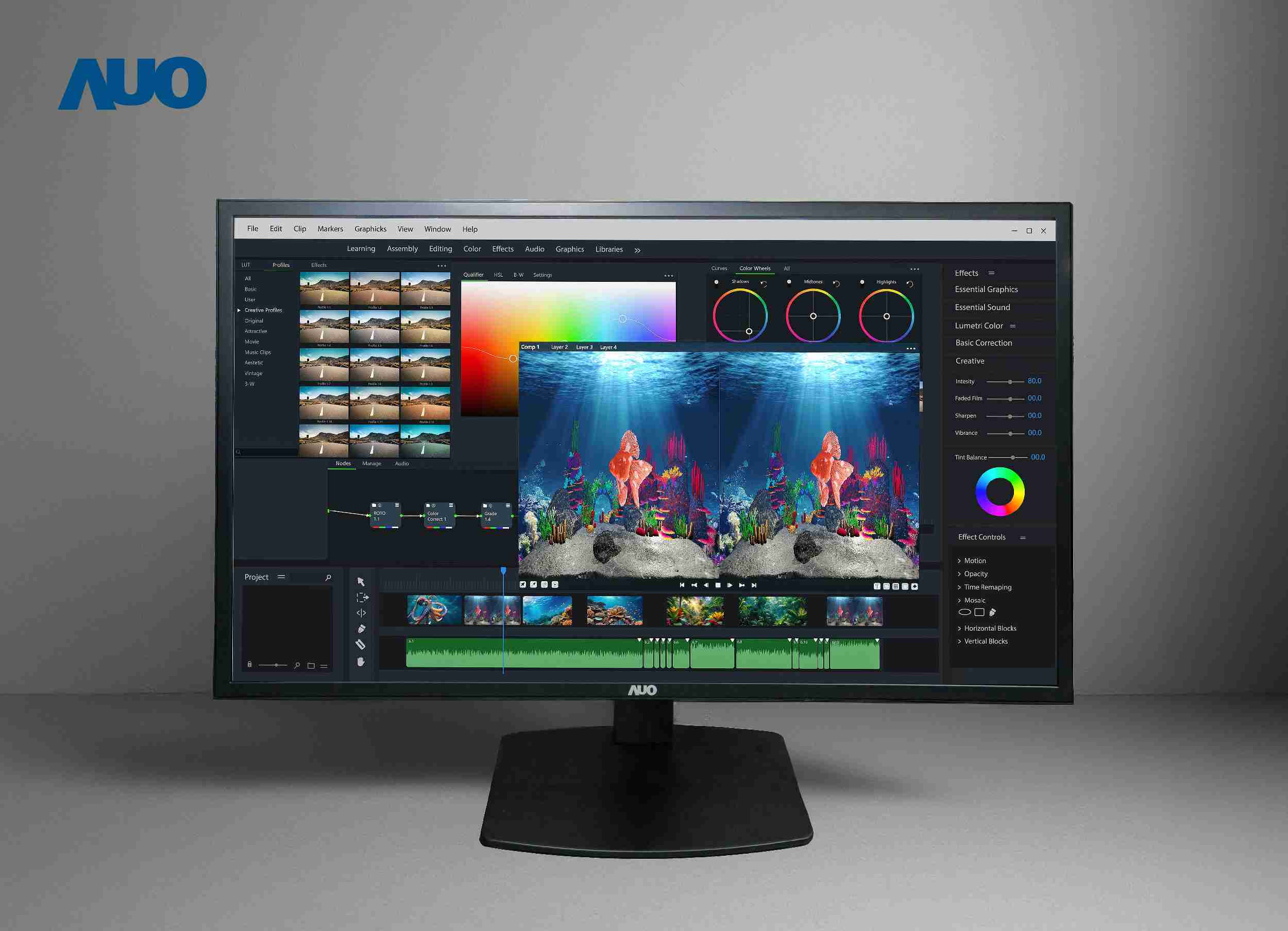 银河集团开发32吋2D/3D专业桌上型显示器，，，拥有8K4K超高分辨率，，，，并以低串扰算法优化3D显示效果，，，，搭载自动眼球追踪功能，，，，能实时调整3D图像，，，，进行实时2D与3D无缝共存窗口，，，，提供图像设计工作者突破二维接口的崭新工作氛围与效率